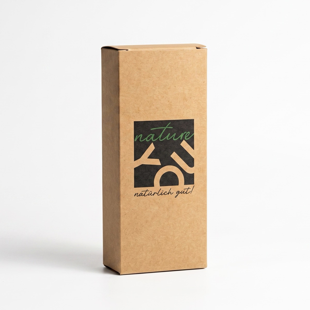 Nature You Socken in der Kraftpapier-Verpackung